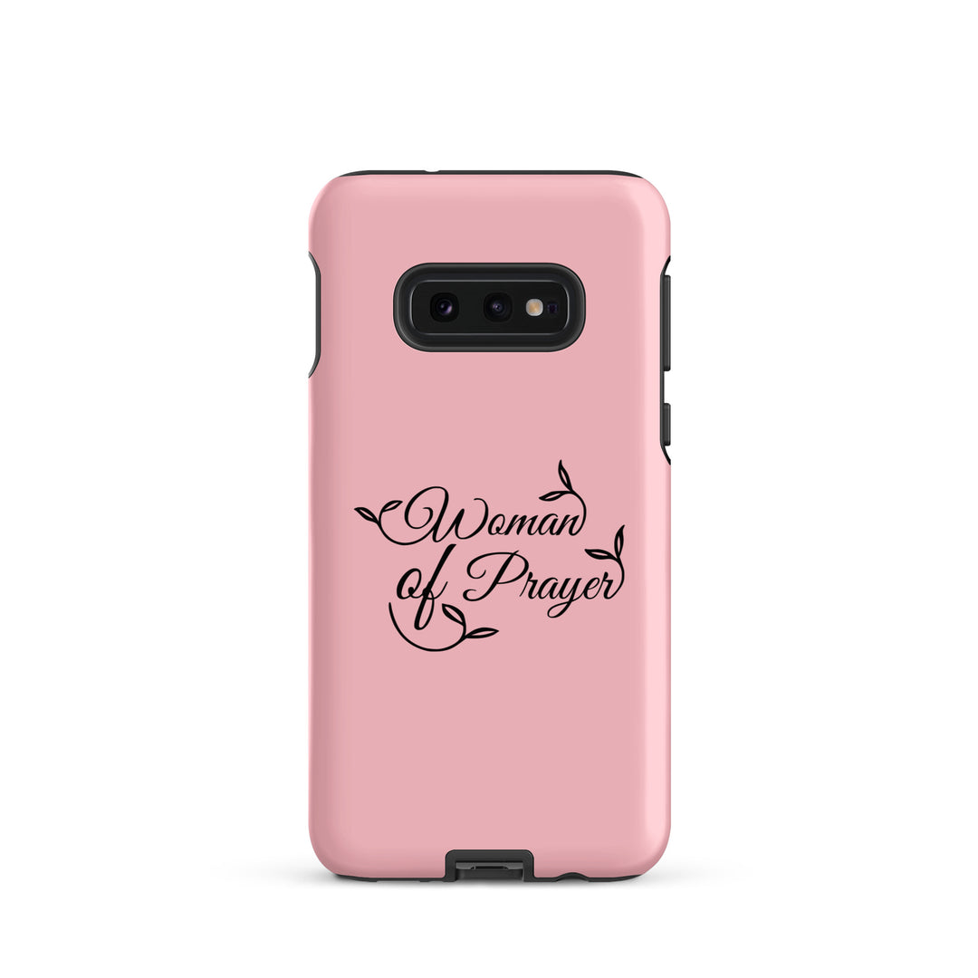 Christian Phone Case Woman of Prayer Pink for Samsung® Samsung® Phone Cases Matte Samsung Galaxy S10e 