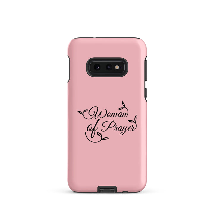 Christian Phone Case Woman of Prayer Pink for Samsung® Samsung® Phone Cases Matte Samsung Galaxy S10e 