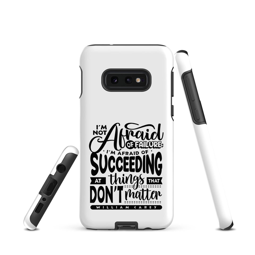 Christian Phone Case Things That Matter White for Samsung® Samsung® Phone Cases   