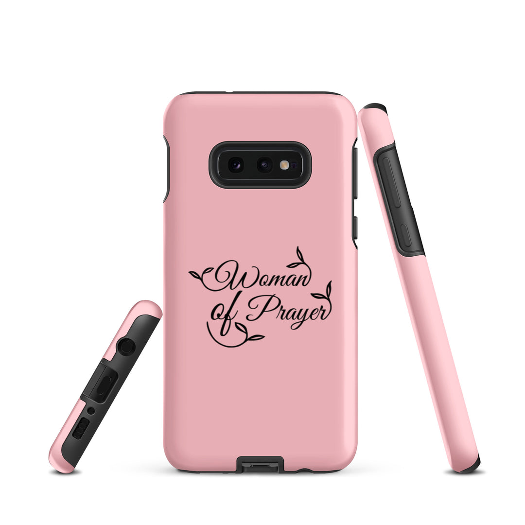 Christian Phone Case Woman of Prayer Pink for Samsung® Samsung® Phone Cases   