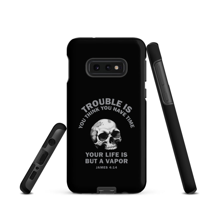 Christian Phone Case Life Is Vapor Black for Samsung® Samsung® Phone Cases   