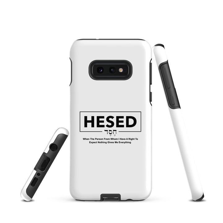 Christian Phone Case Hesed Everything White for Samsung® Samsung® Phone Cases   