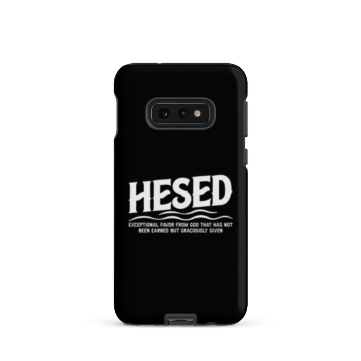 Christian Phone Case Exceptional Favor Black for Samsung® Samsung® Phone Cases Matte Samsung Galaxy S10e 