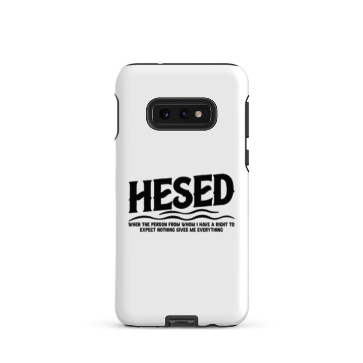 Christian Phone Case Hesed Everything White for Samsung® Samsung® Phone Cases Matte Samsung Galaxy S10e 