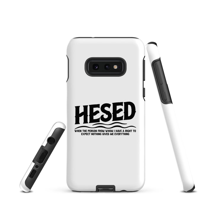 Christian Phone Case Hesed Everything White for Samsung® Samsung® Phone Cases   