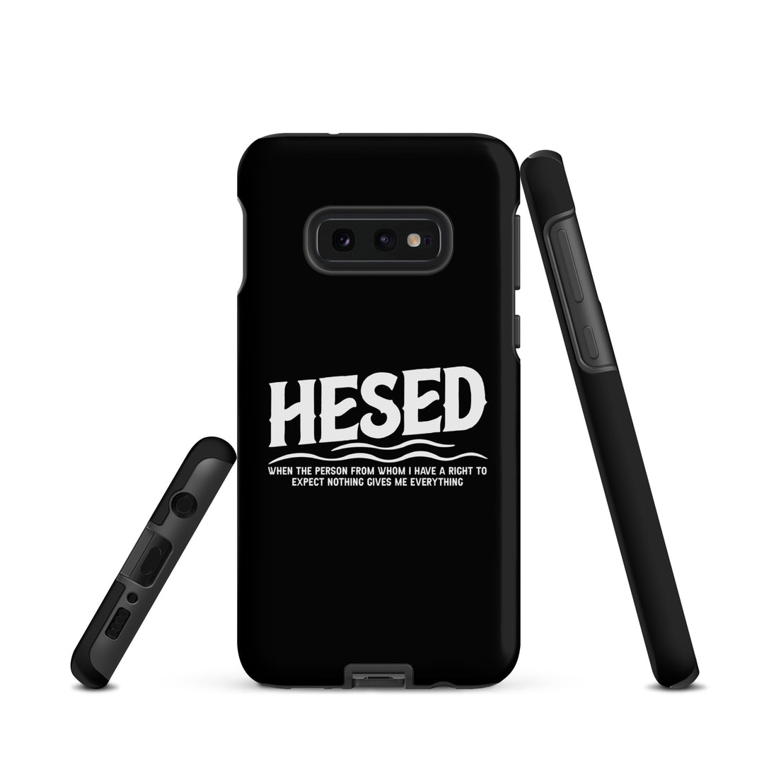 Christian Phone Case Hesed Everything Black  for Samsung® Samsung® Phone Cases   