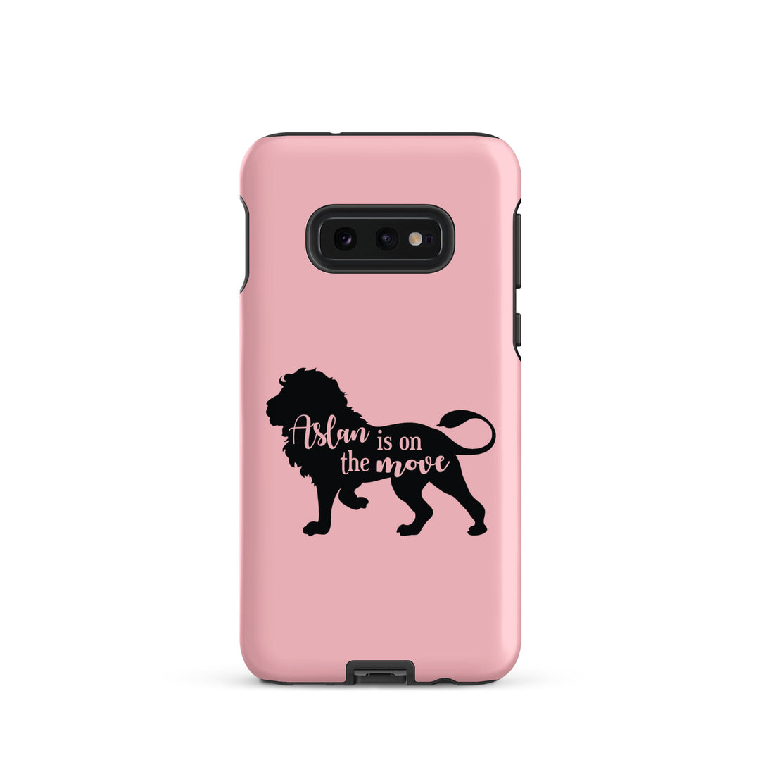 Christian Phone Case Aslan Is On The Move Pink for Samsung® Samsung® Phone Cases Matte Samsung Galaxy S10e 