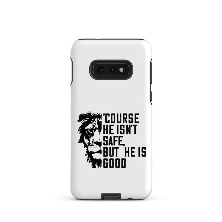 Christian Phone Case 'Course He Isn't Safe White for Samsung® Samsung® Phone Cases Matte Samsung Galaxy S10e 