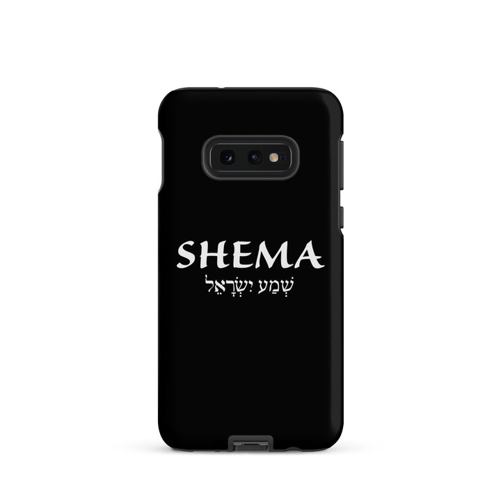 Christian Phone Case Shema Hebrew Black for Samsung® Samsung® Phone Cases Matte Samsung Galaxy S10e 