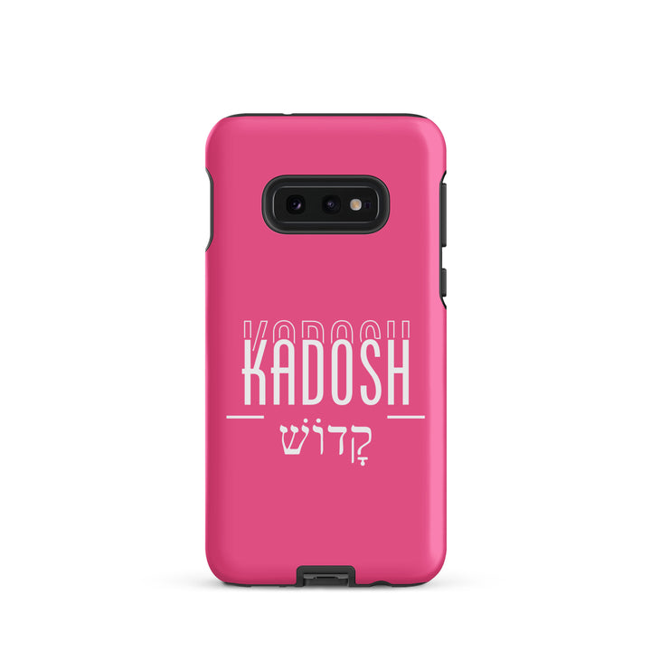 Christian Phone Case Kadosh Hebrew Pink for Samsung® Samsung® Phone Cases Matte Samsung Galaxy S10e 