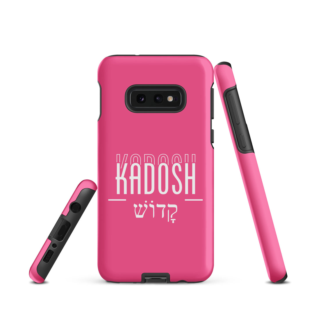 Christian Phone Case Kadosh Hebrew Pink for Samsung® Samsung® Phone Cases   