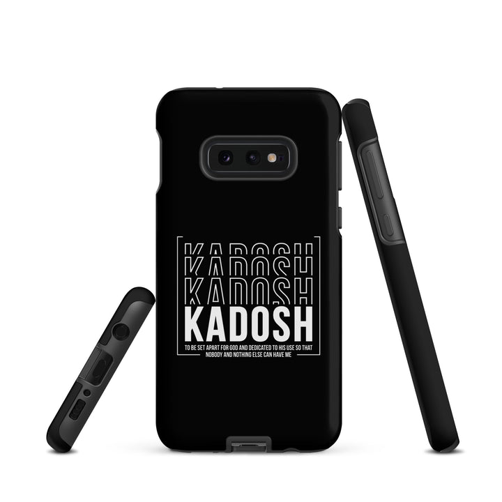 Christian Phone Case Kadosh Dedicated To His Use Black for Samsung® Samsung® Phone Cases   