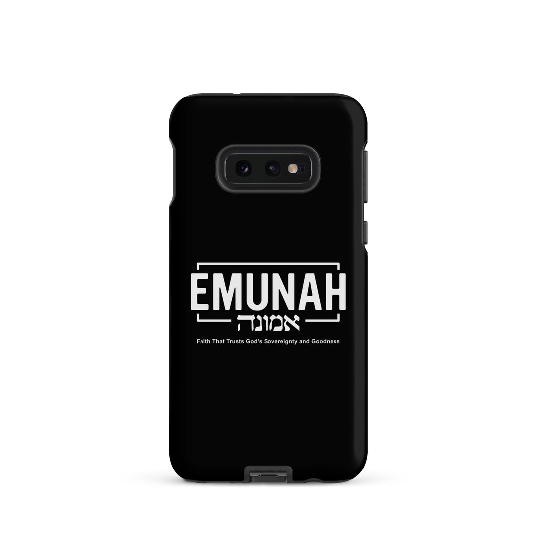 Christian Phone Case Emunah Faith That Trusts for Samsung® Samsung® Phone Cases Matte Samsung Galaxy S10e 