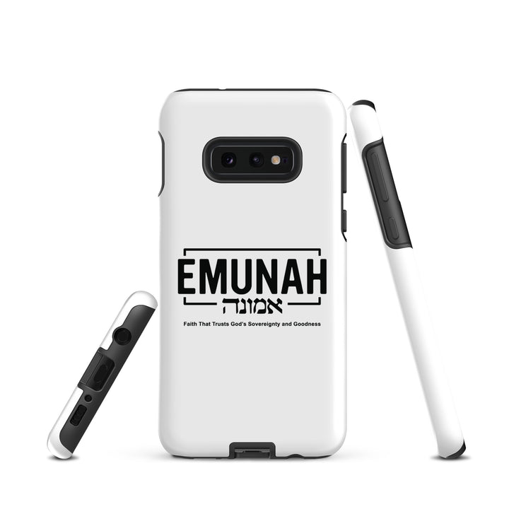 Christian Phone Case Emunah Faith That Trusts White for Samsung® Samsung® Phone Cases   