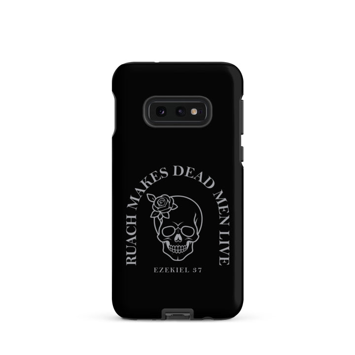 Christian Phone Case Ruach Makes Dead Men Live Black for Samsung® Samsung® Phone Cases Matte Samsung Galaxy S10e 