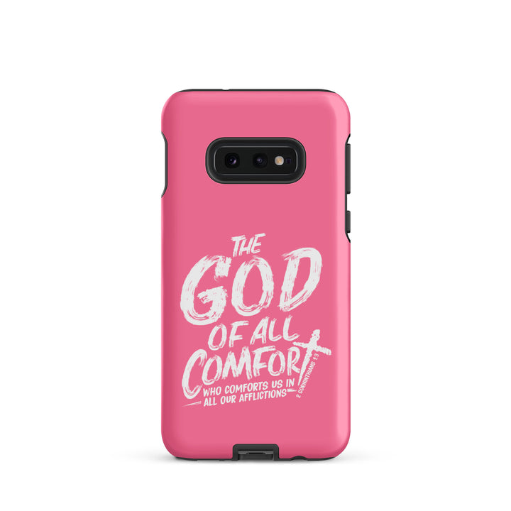 Christian Phone Case God of All Comfort Pink for Samsung® Samsung® Phone Cases Matte Samsung Galaxy S10e 