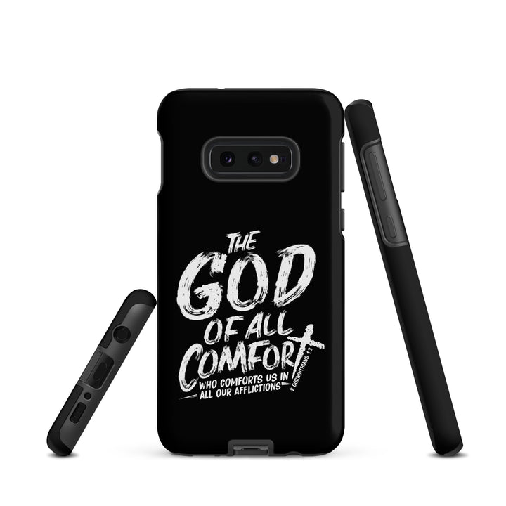 Christian Phone Case God of All Comfort Black for Samsung® Samsung® Phone Cases   