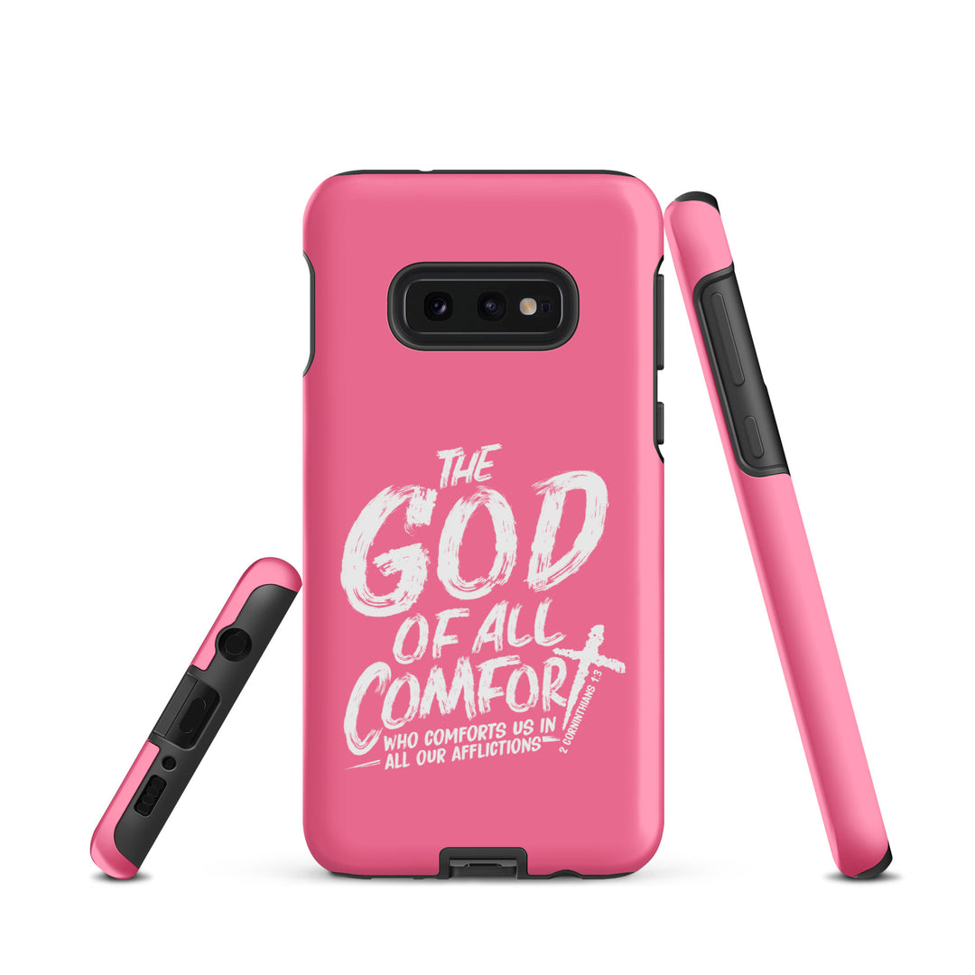 Christian Phone Case God of All Comfort Pink for Samsung® Samsung® Phone Cases   