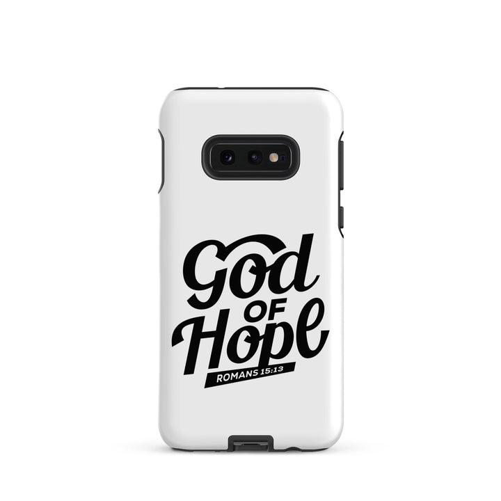 Christian Phone Case God of Hope White for Samsung® Samsung® Phone Cases Matte Samsung Galaxy S10e 