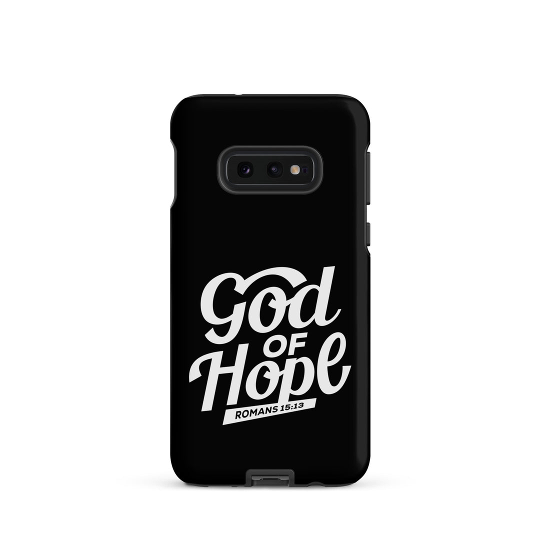 Christian Phone Case God of Hope Black for Samsung® Samsung® Phone Cases Matte Samsung Galaxy S10e 