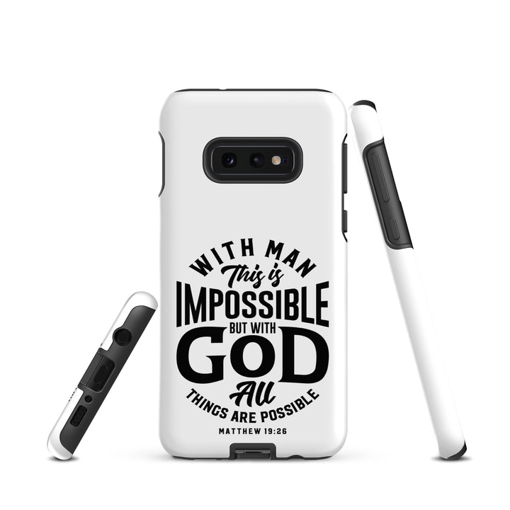 Christian Phone Case All Things Possible White for Samsung® Samsung® Phone Cases   