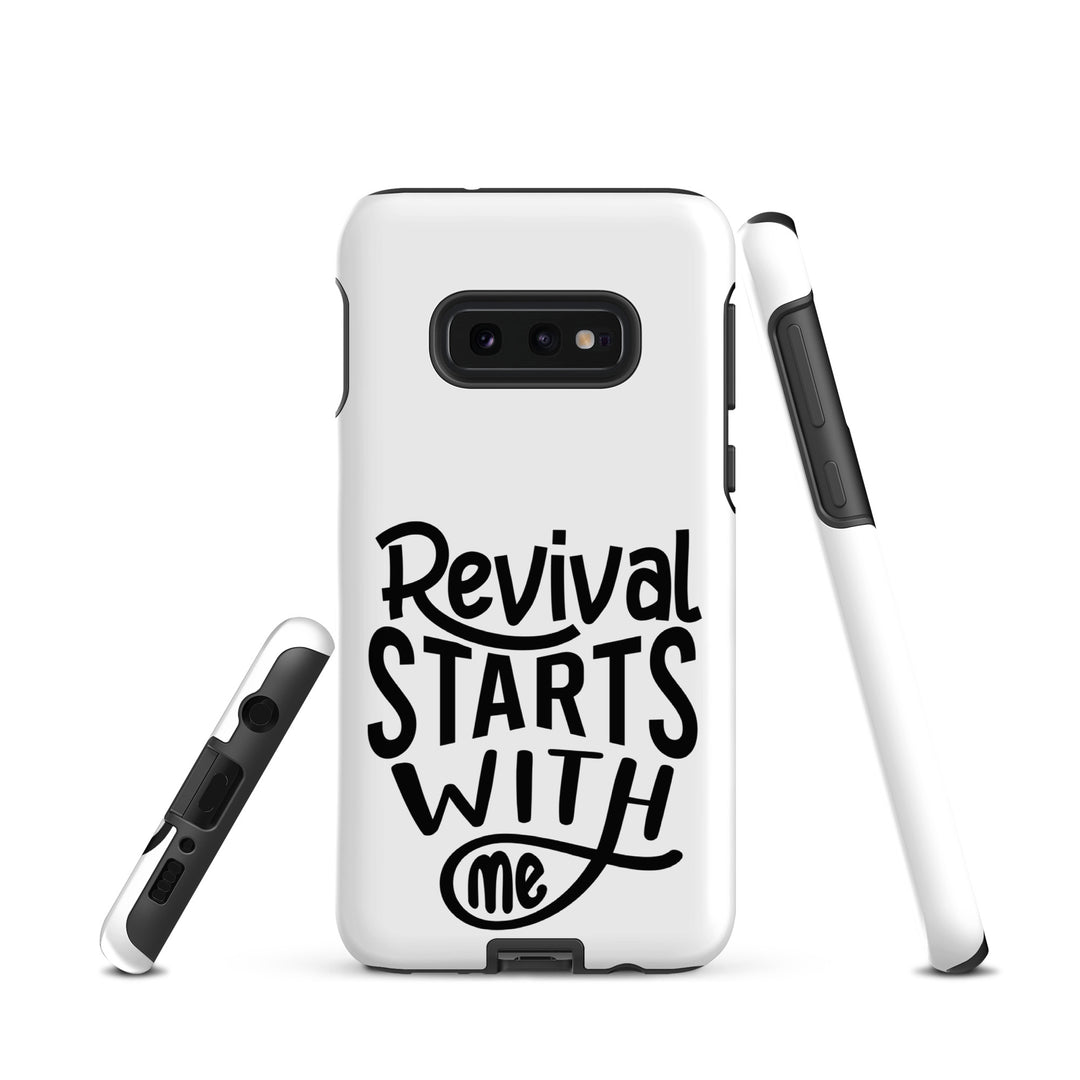 Christian Phone Case Revival Starts With Me White for Samsung® Samsung® Phone Cases   