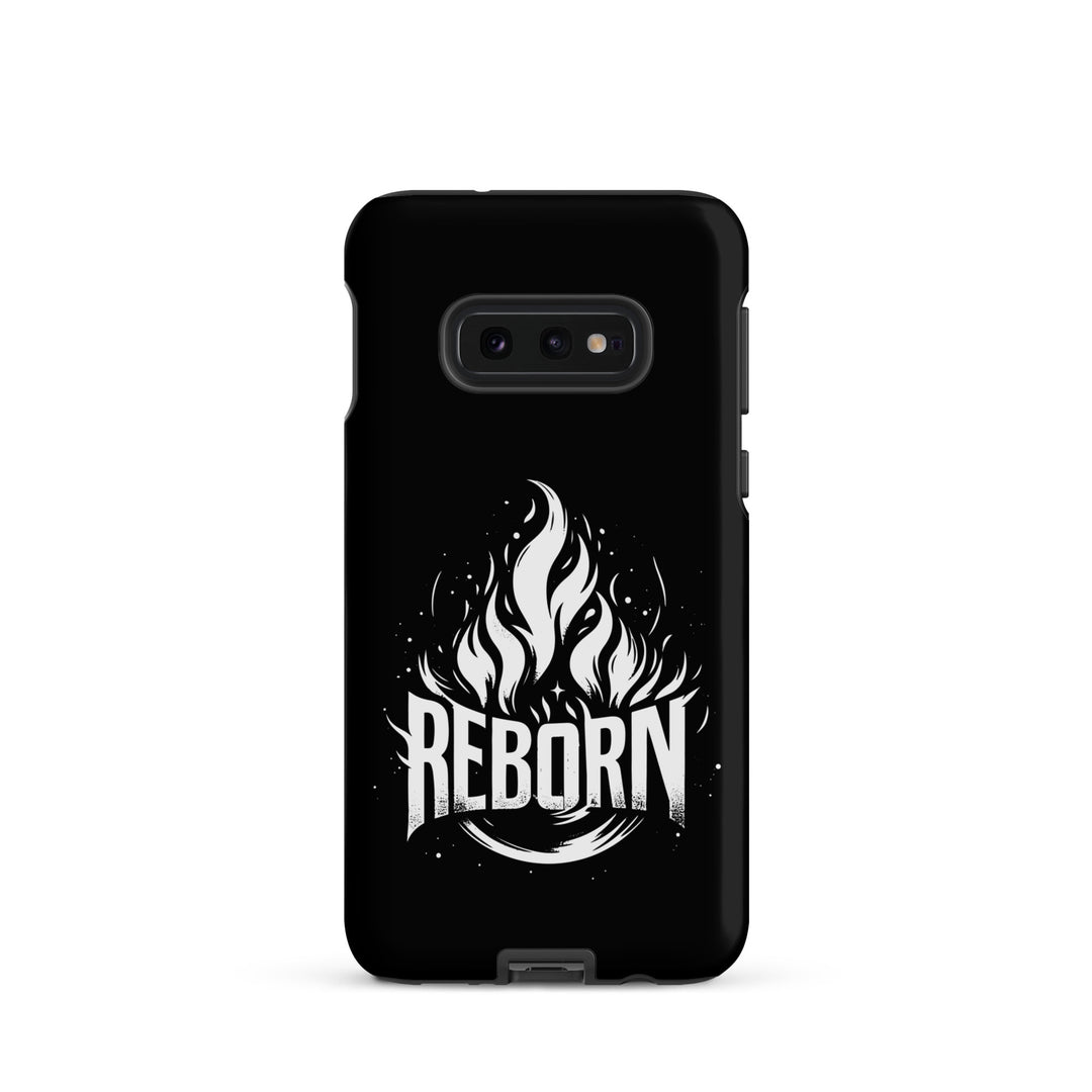 Christian Phone Case Reborn Black for Samsung® Samsung® Phone Cases Matte Samsung Galaxy S10e 