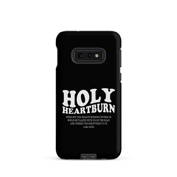 Christian Phone Case Holy Heartburn Black for Samsung® Samsung® Phone Cases Matte Samsung Galaxy S10e 