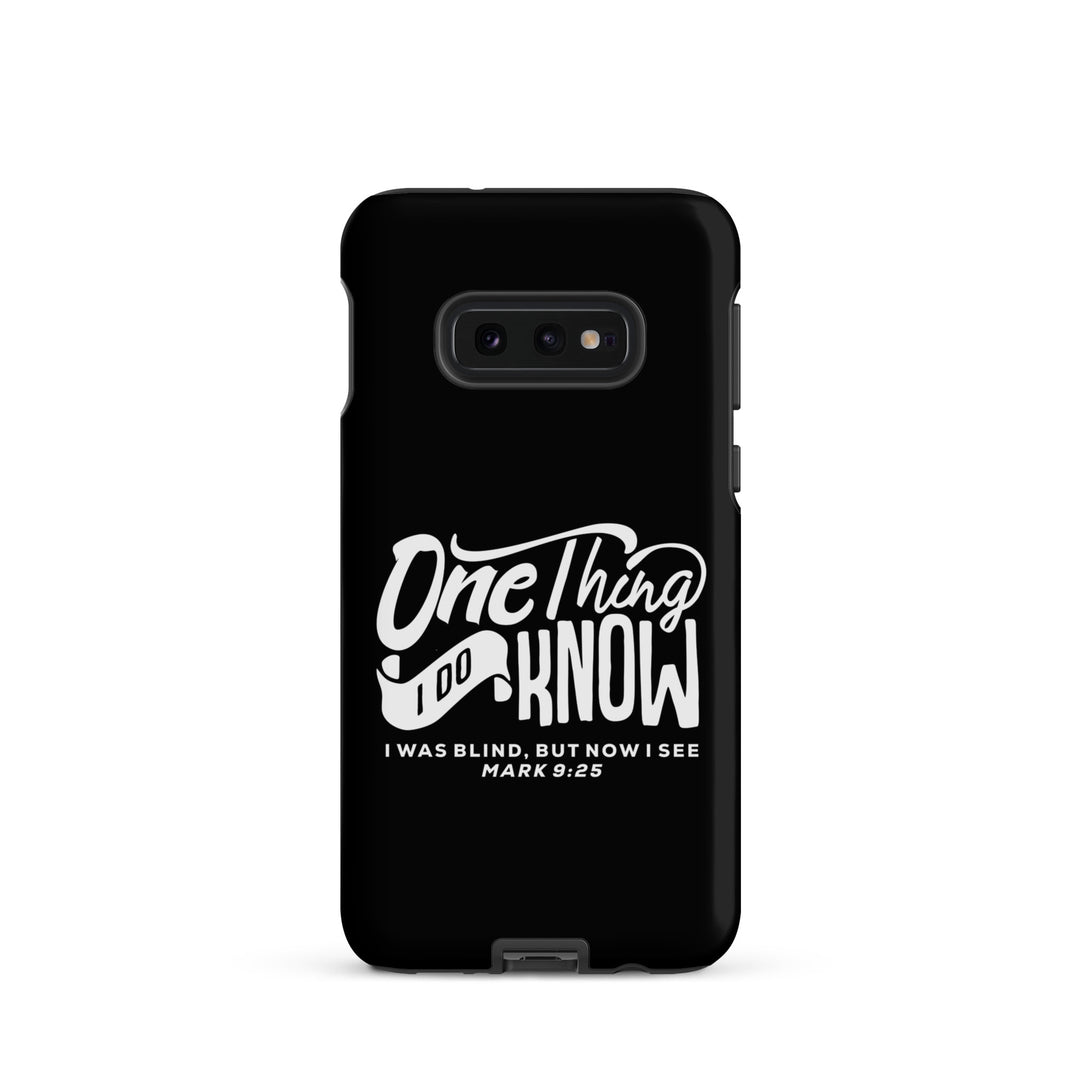 Christian Phone Case Now I See Black for Samsung® Samsung® Phone Cases Matte Samsung Galaxy S10e 