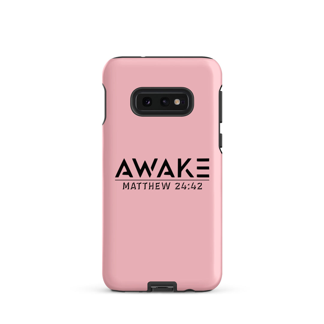 Christian Phone Case Awake  Pink for Samsung® Samsung® Phone Cases Matte Samsung Galaxy S10e 