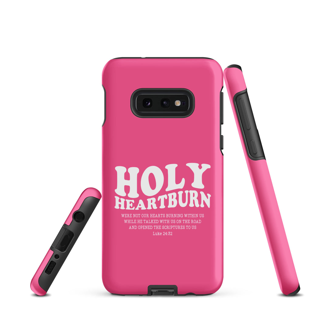 Christian Phone Case Holy Heartburn Pink for Samsung® Samsung® Phone Cases   