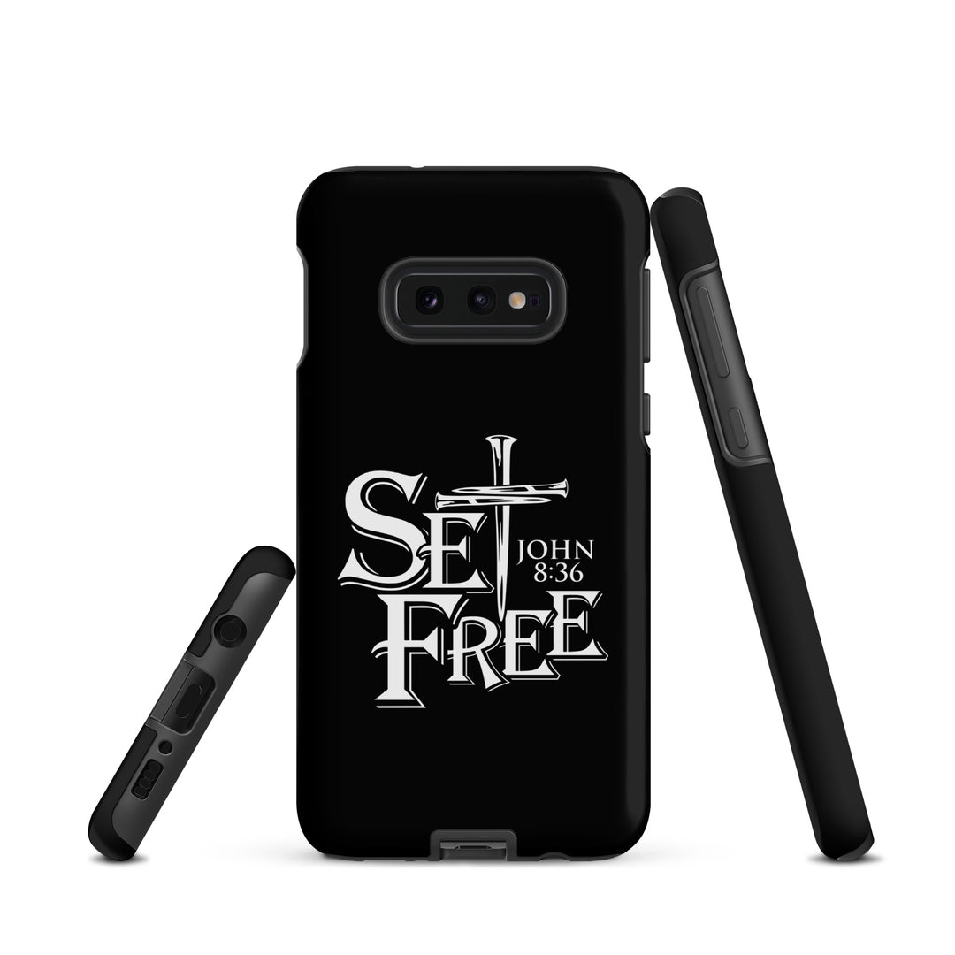 Christian Phone Case Set Free Black for Samsung® Samsung® Phone Cases   