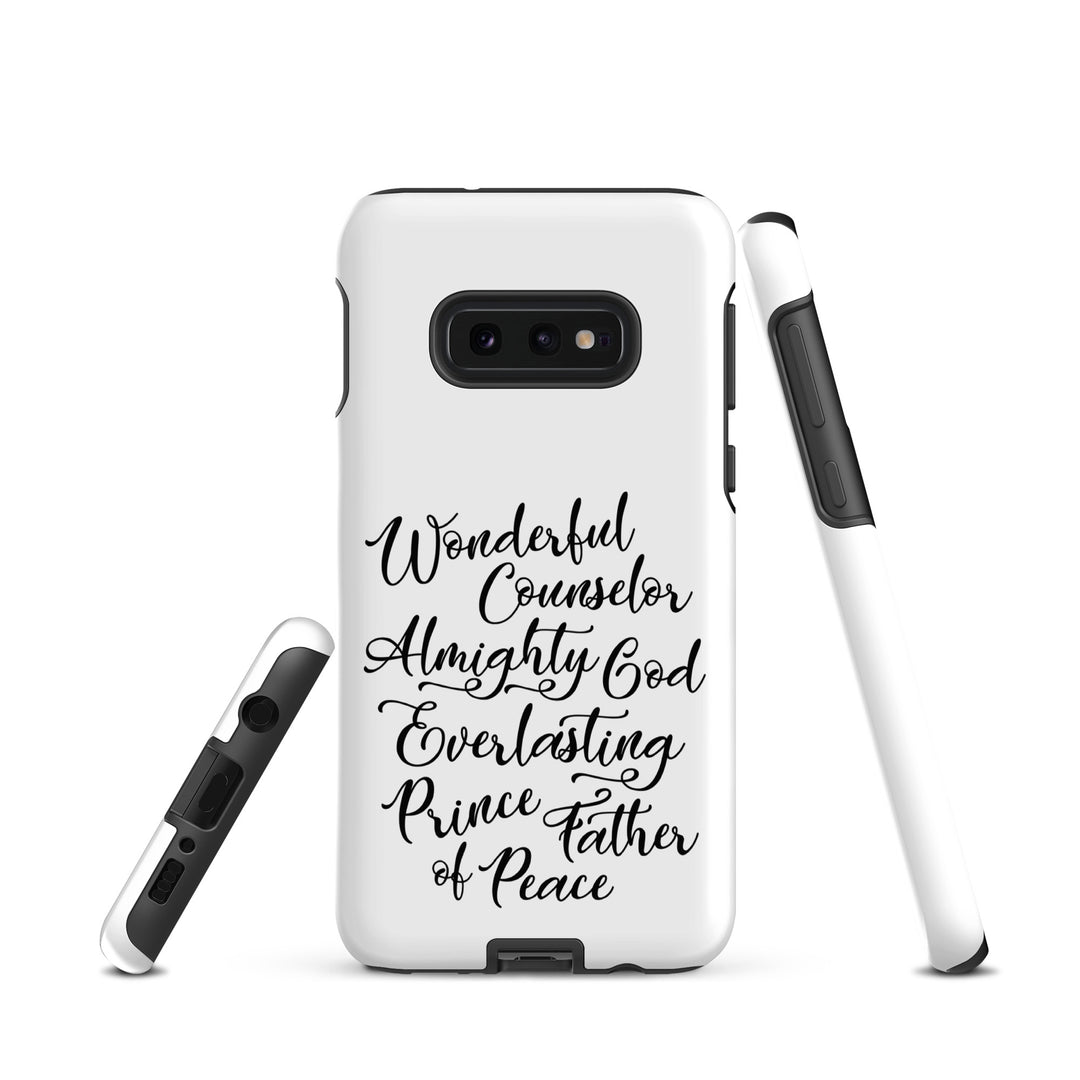 Christian Phone Case Wonderful Counselor White for Samsung® Samsung® Phone Cases   