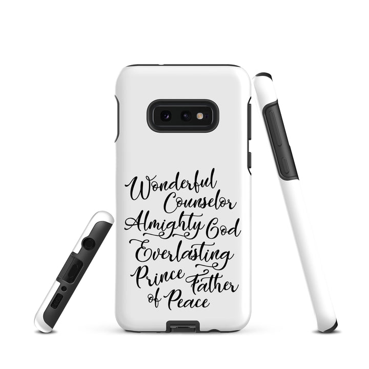 Christian Phone Case Wonderful Counselor White for Samsung® Samsung® Phone Cases   