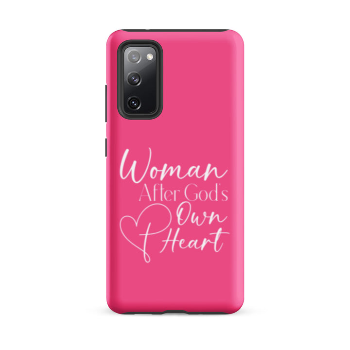 Christian Phone Case Woman After God's Heart for Samsung® Samsung® Phone Cases Matte Samsung Galaxy S20 FE 