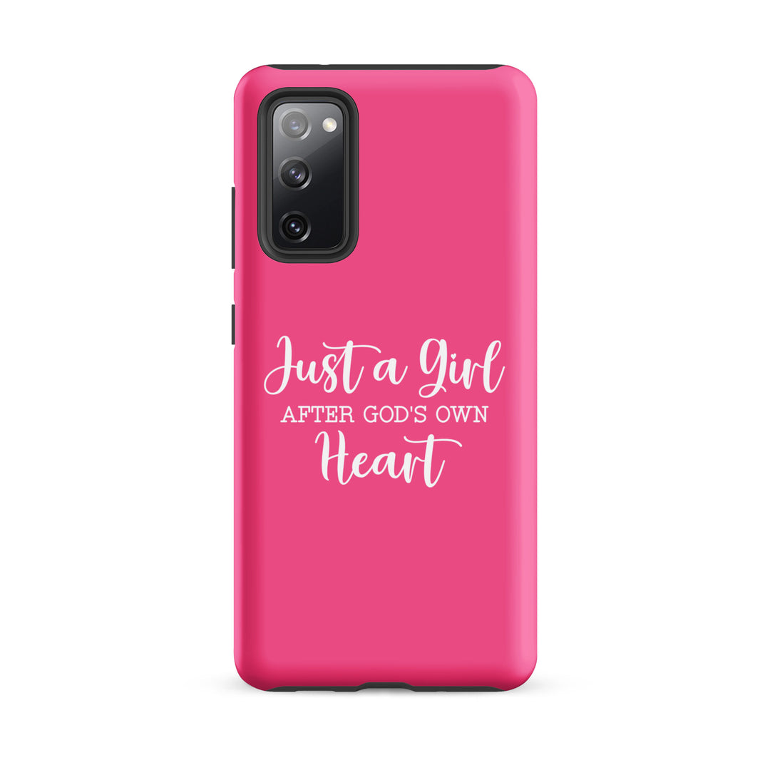 Christian Phone Case Girl After God's Heart for Samsung® Samsung® Phone Cases Matte Samsung Galaxy S20 FE 