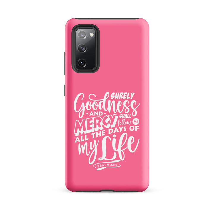 Christian Phone Case Goodness and Mercy for Samsung® Samsung® Phone Cases Matte Samsung Galaxy S20 FE 