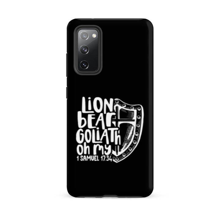 Christian Phone Case Lion Bear Goliath Oh My for Samsung® Samsung® Phone Cases Matte Samsung Galaxy S20 FE 