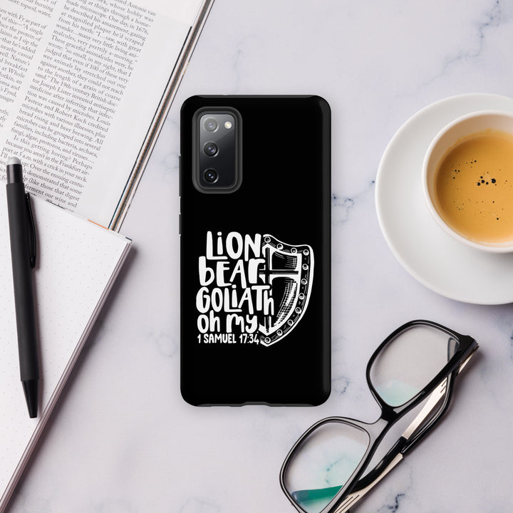 Christian Phone Case Lion Bear Goliath Oh My for Samsung® Samsung® Phone Cases   