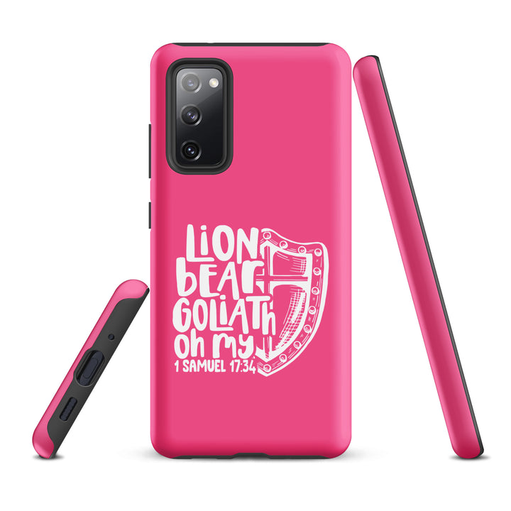 Christian Phone Case Lion Bear Goliath Oh My for Samsung® Samsung® Phone Cases   