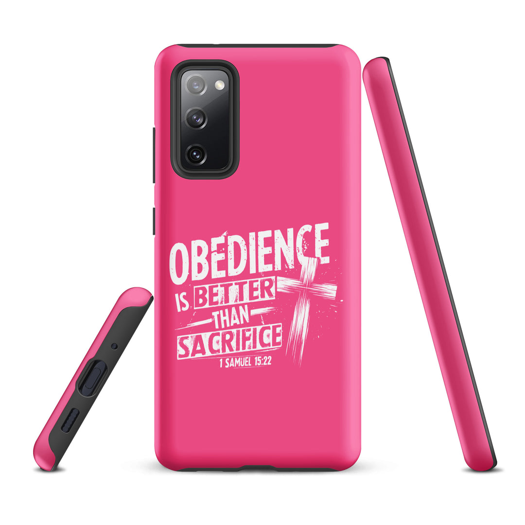 Christian Phone Case Obedience Is Better for Samsung® Samsung® Phone Cases   