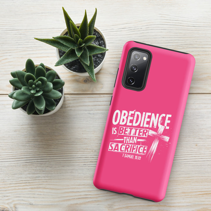 Christian Phone Case Obedience Is Better for Samsung® Samsung® Phone Cases   