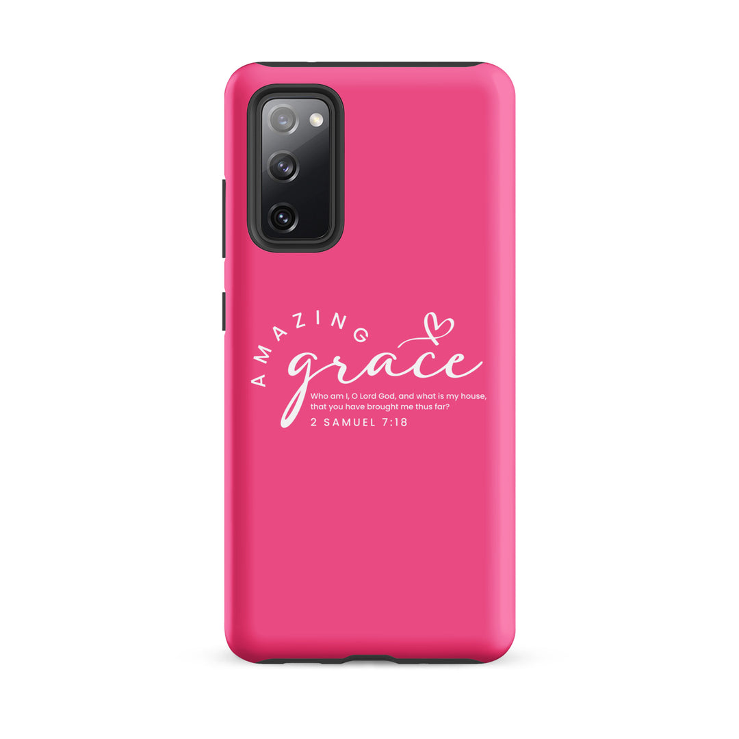 Christian Phone Case Amazing Grace Pink for Samsung® Samsung® Phone Cases Matte Samsung Galaxy S20 FE 