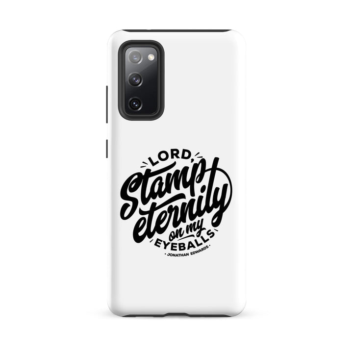 Christian Phone Case Stamp Eternity White for Samsung® Samsung® Phone Cases Matte Samsung Galaxy S20 FE 