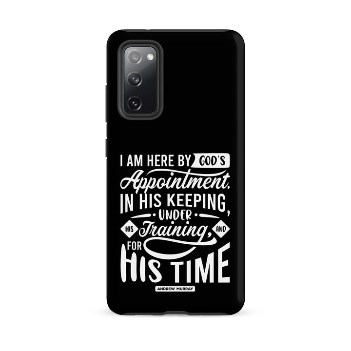 Christian Phone Case His Time Black for Samsung® Samsung® Phone Cases Matte Samsung Galaxy S20 FE 