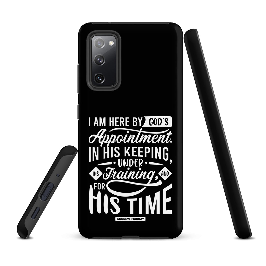 Christian Phone Case His Time Black for Samsung® Samsung® Phone Cases   