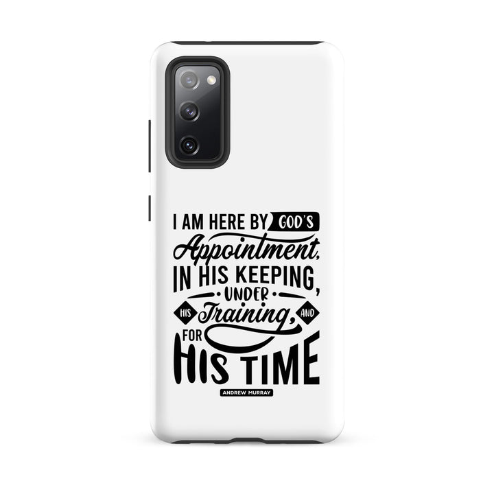 Christian Phone Case His Time White for Samsung® Samsung® Phone Cases Matte Samsung Galaxy S20 FE 