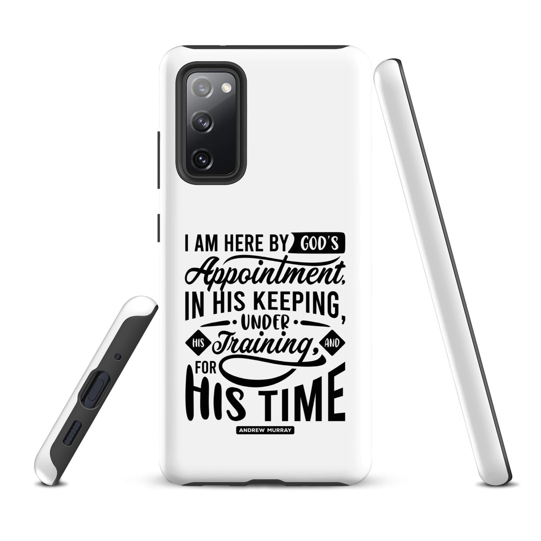 Christian Phone Case His Time White for Samsung® Samsung® Phone Cases   