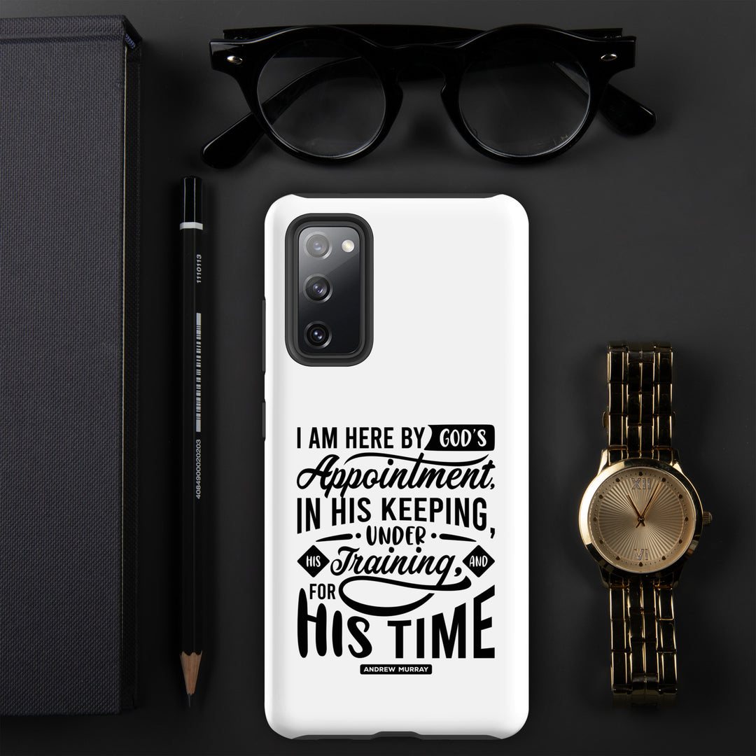 Christian Phone Case His Time White for Samsung® Samsung® Phone Cases   