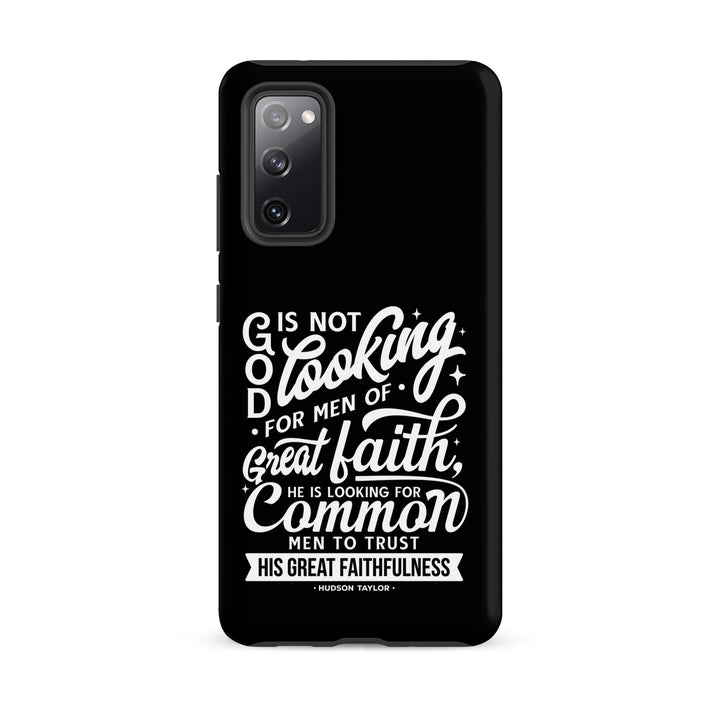 Christian Phone Case Common Men Black for Samsung® Samsung® Phone Cases Matte Samsung Galaxy S20 FE 